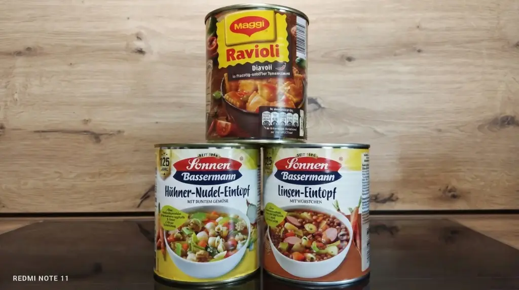Hühner-Nudel-Linsen-Eintopf mit Ravioli